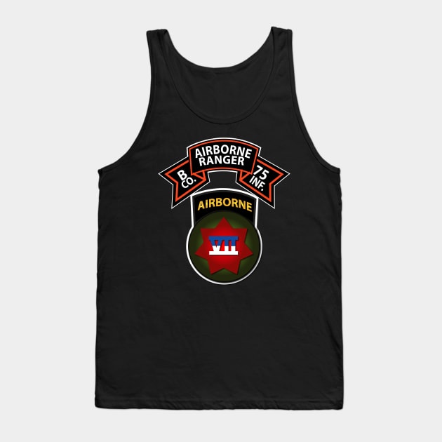 B Co 75th Ranger - VII Corps - Airborne Tank Top by twix123844